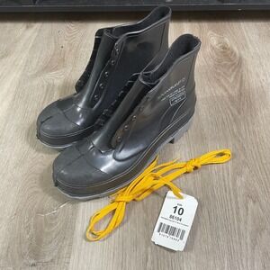 Onguard Men’s 10 Steel Toe Rubber Work Boots Waterproof PVC Safety Made‎ USA